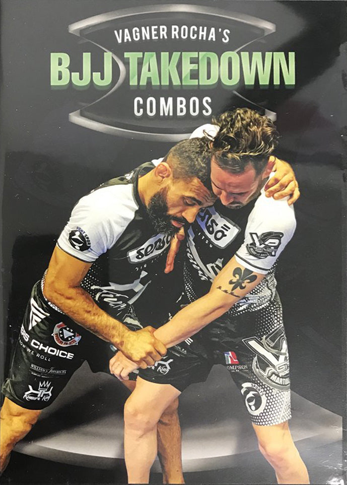BJJ Takedown Combinations 3 DVD Set by Vagner Rocha - Budovideos Inc