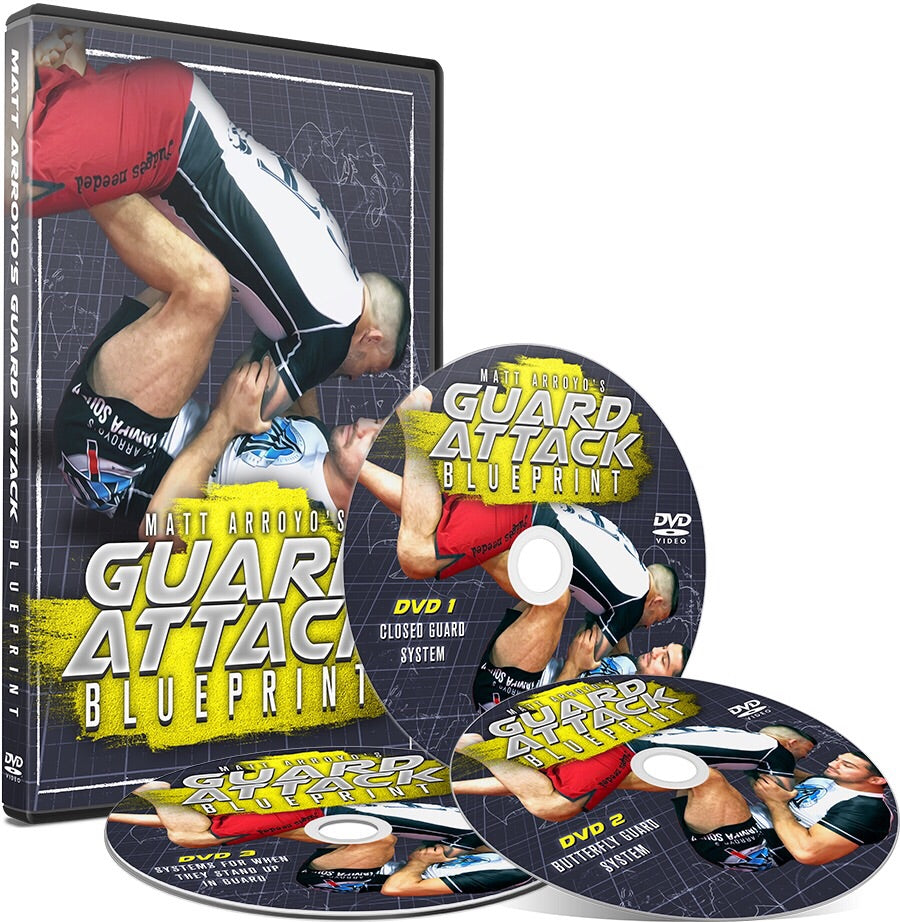 Guard Attack Blueprint 3 DVD Set with Matt Arroyo - Budovideos Inc