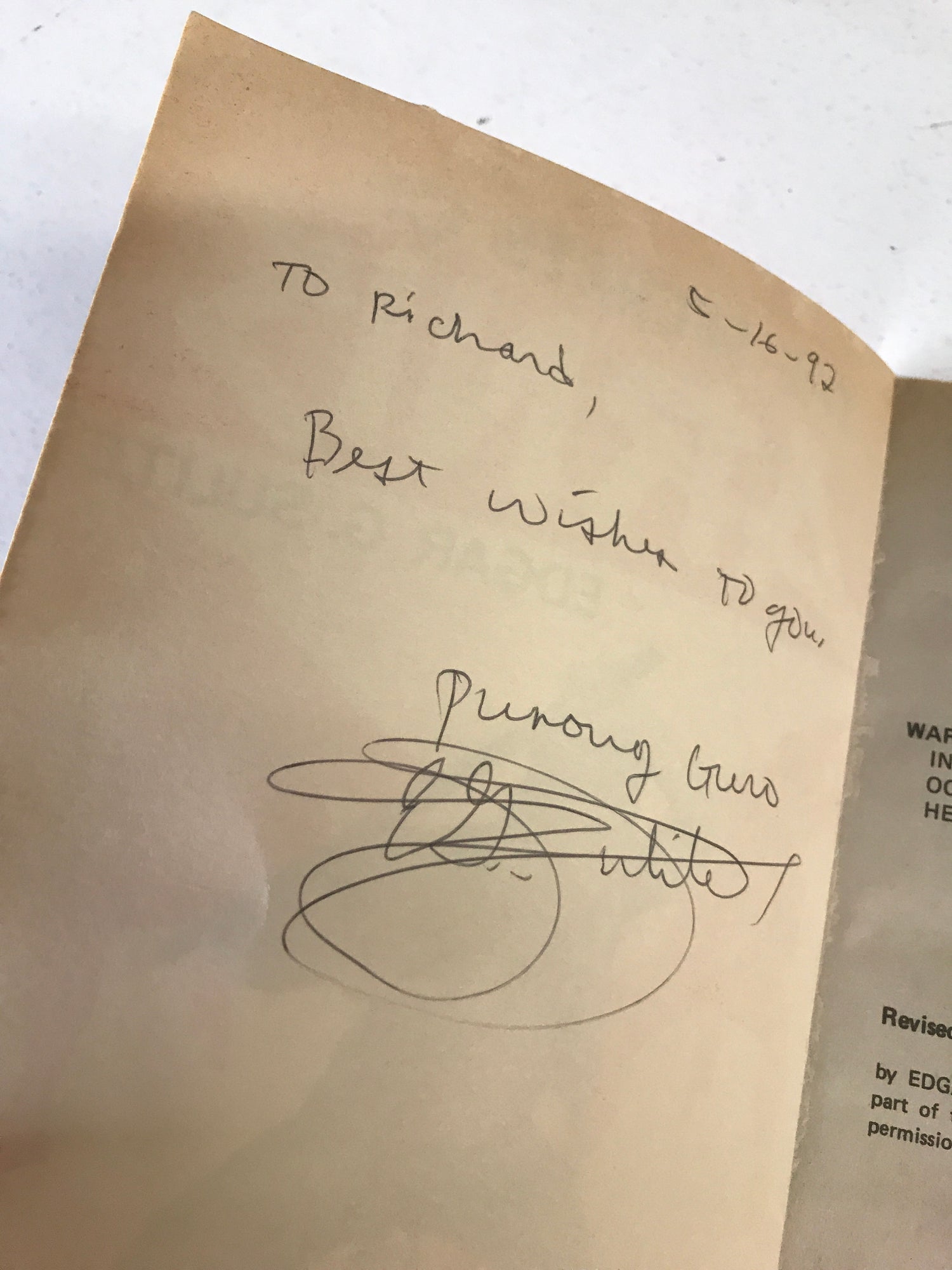 Secrets of Arnis Book by Edgar Sulite **SIGNED** (Preowned) - Budovideos