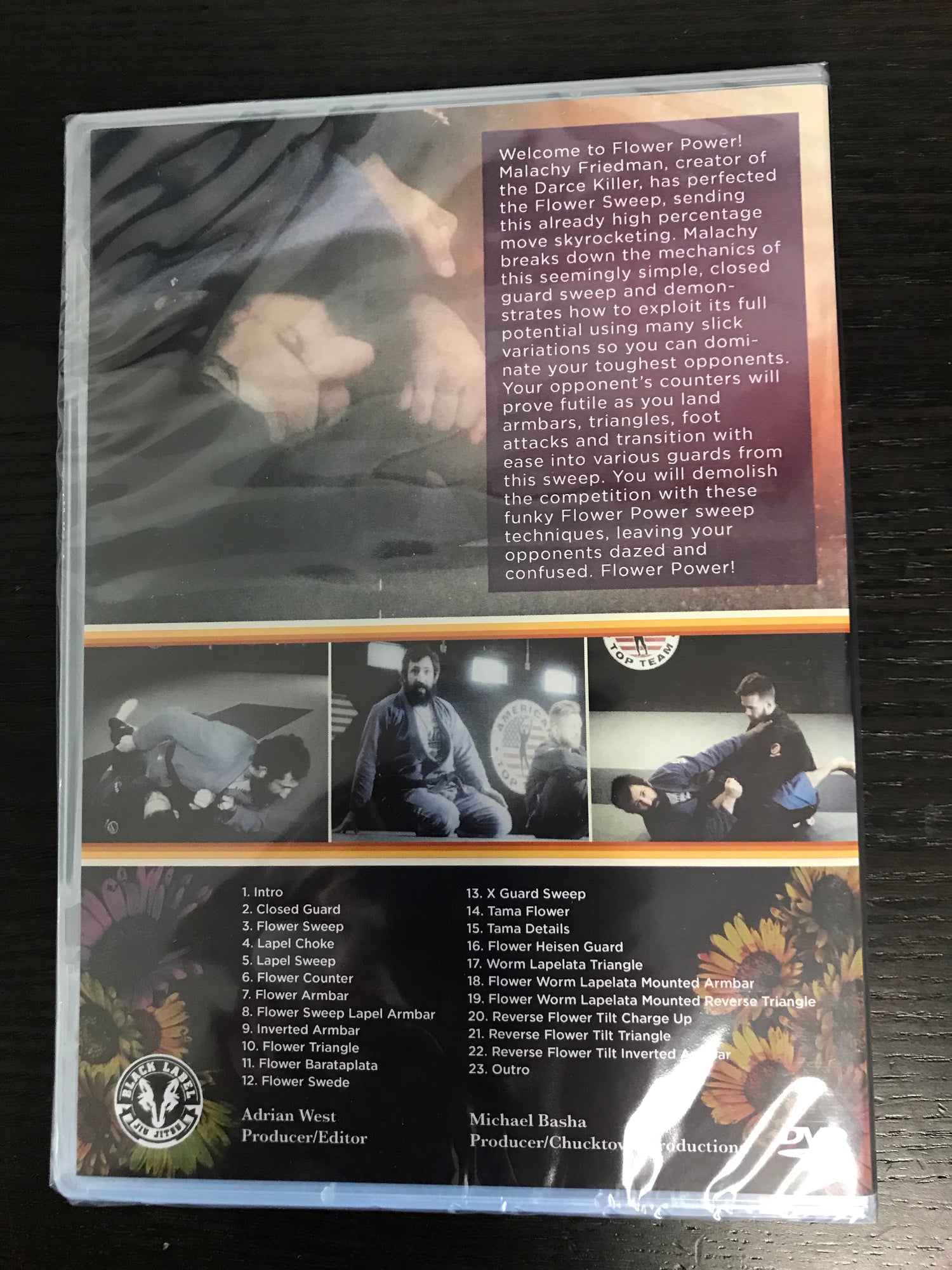 Flower Power DVD by Malachy Friedman - Budovideos Inc