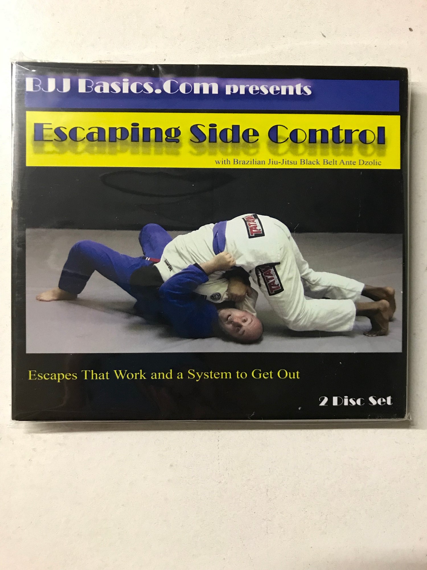 Escaping Side Control 2 DVD Set with Ante Dzolic - Budovideos Inc