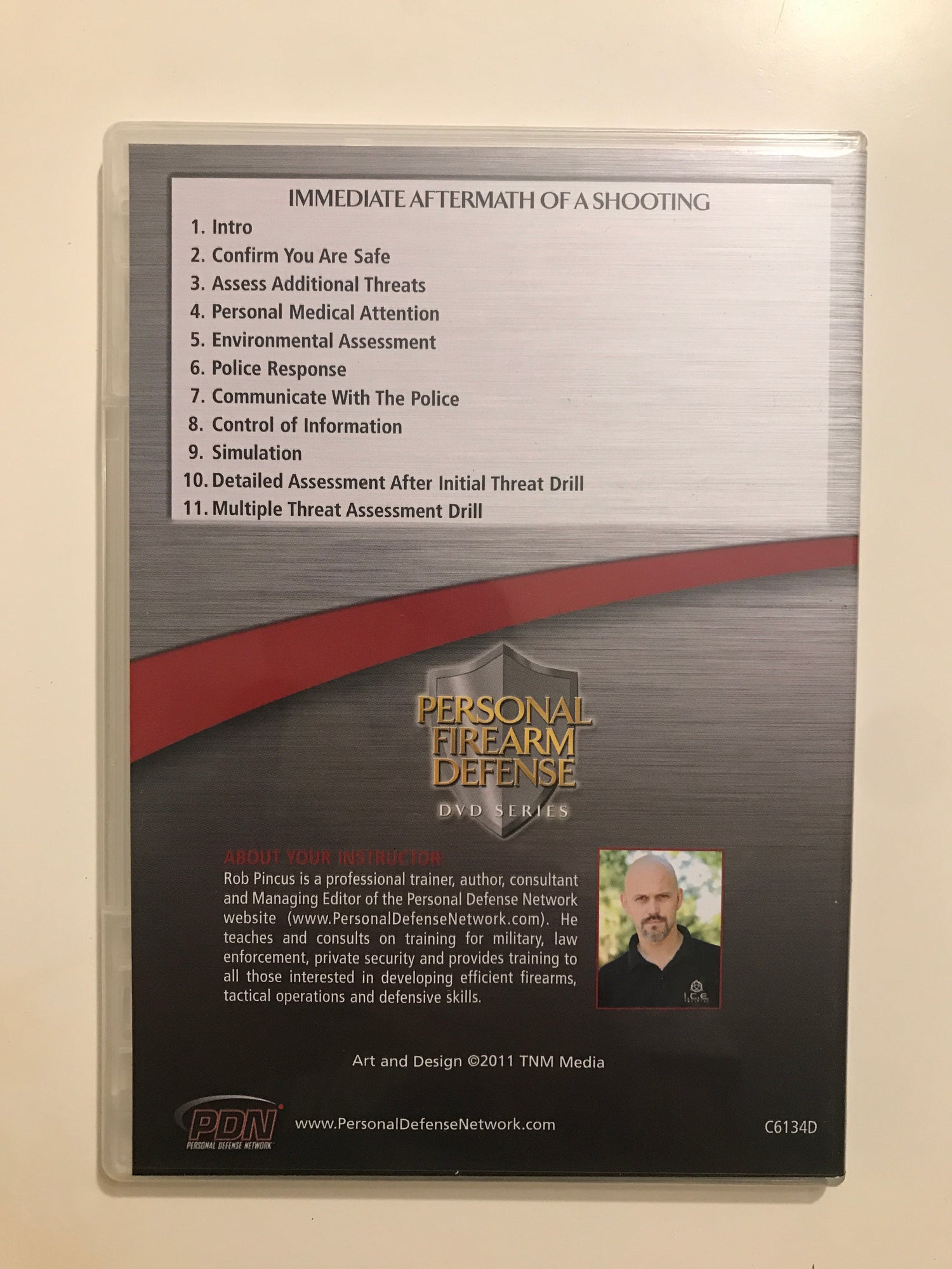 Personal Firearm Defense: Immediate Aftermath of a Shooting DVD by Rob Pincus (Preowned) - Budovideos Inc