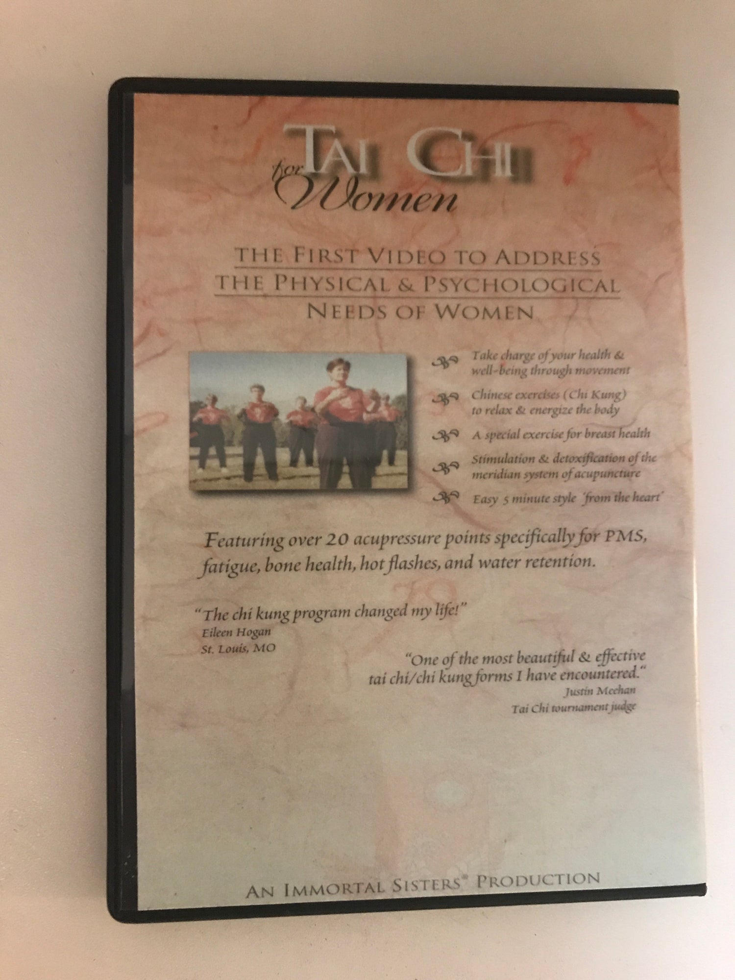 Tai Chi for Women DVD by Claire Hager (Preowned) - Budovideos Inc