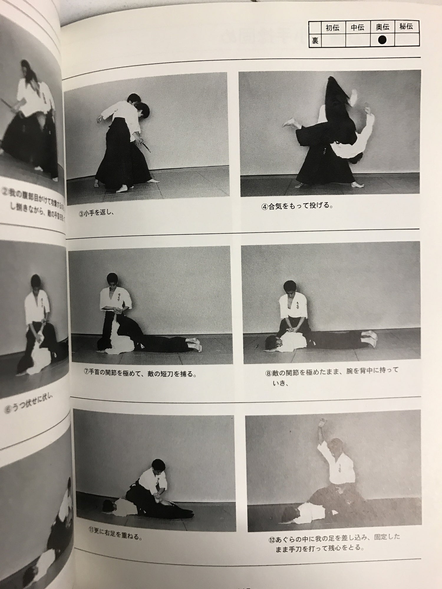 Daito Ryu Aikibujutsu Book 2 by Kazuoki Sogawa (Preowned) - Budovideos Inc