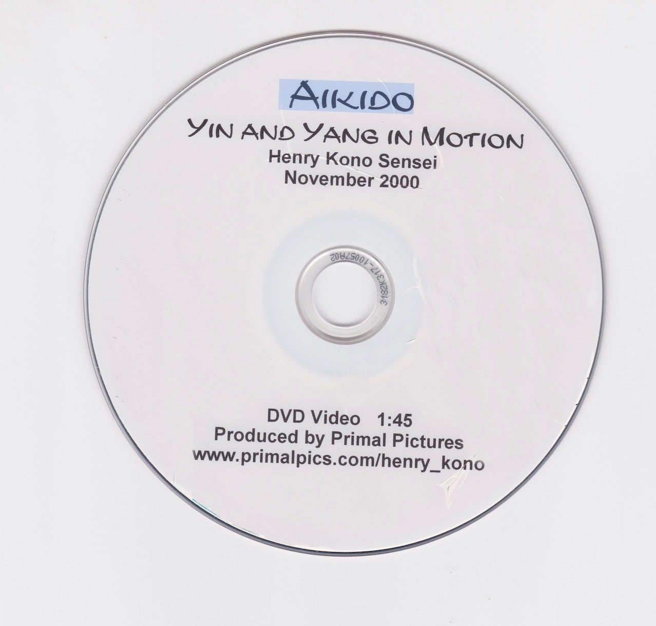 Aikido: Yin & Yang in Motion DVD by Henry Kono (Preowned) - Budovideos Inc