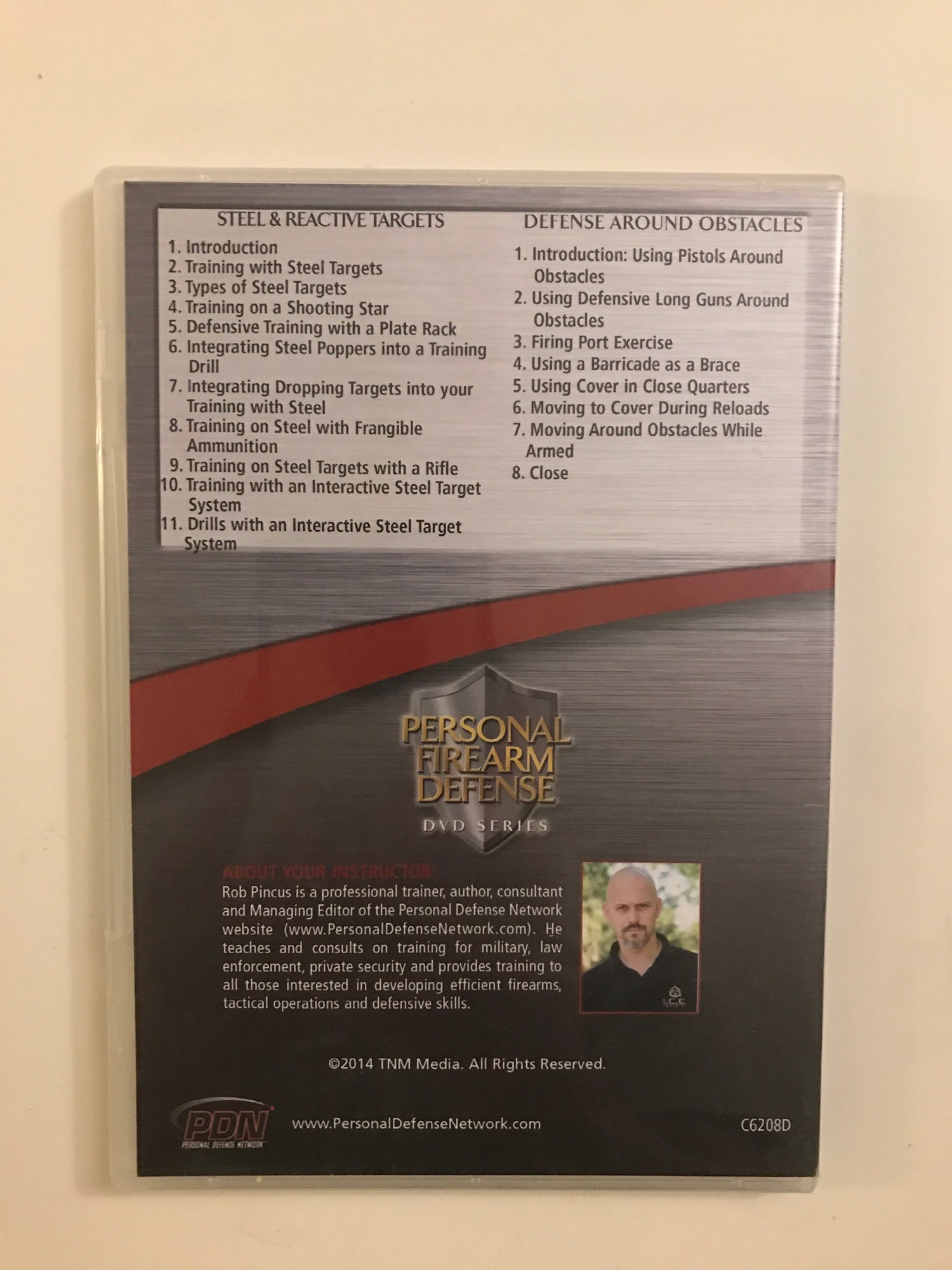 Personal Firearm Defense: Defensive Training w Steel & Reactive Targets DVD by Rob Pincus (Preowned) - Budovideos Inc