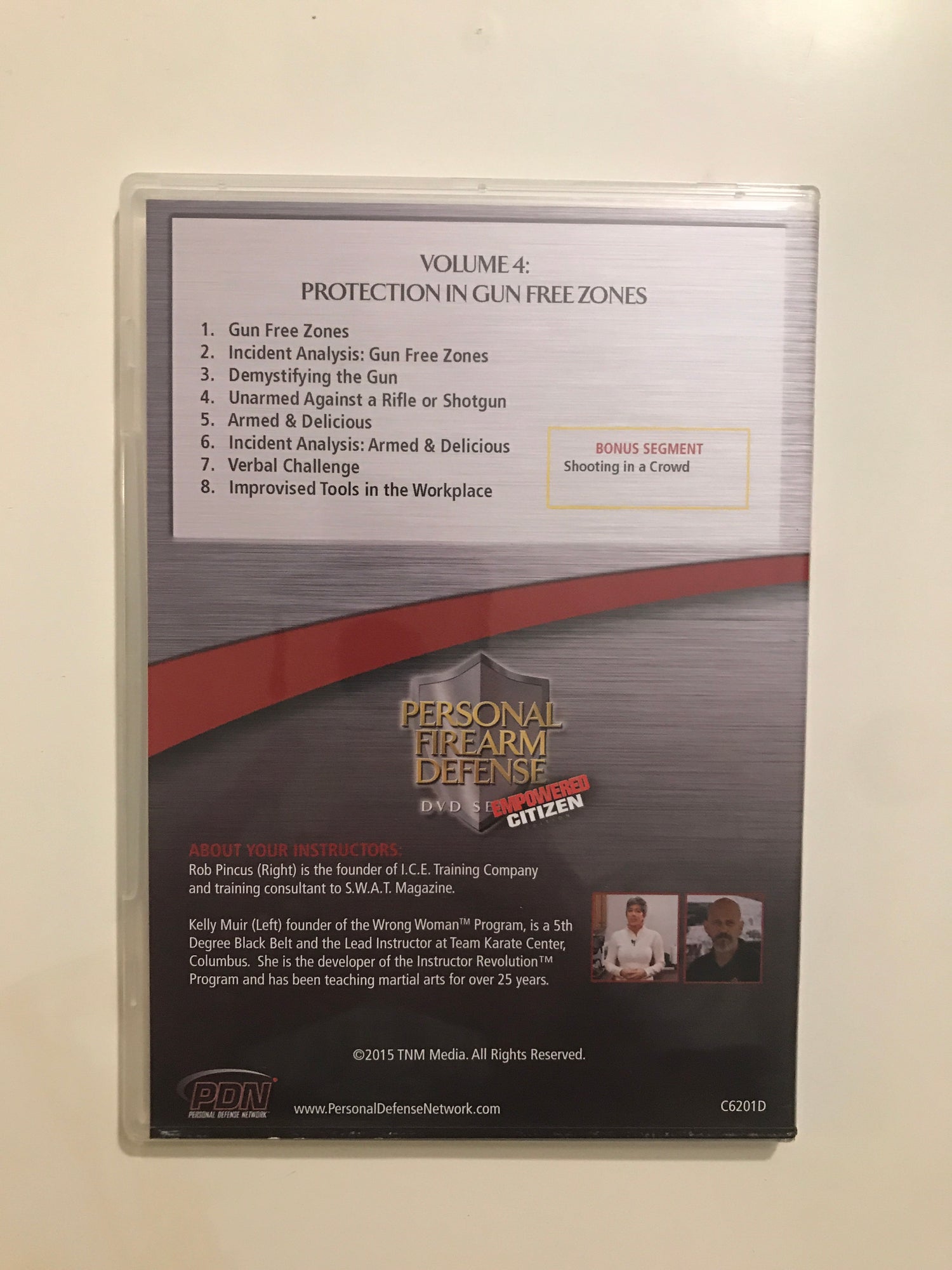 Personal Firearm Defense: Protection in Gun Free Zones DVD by Rob Pincus (Preowned) - Budovideos