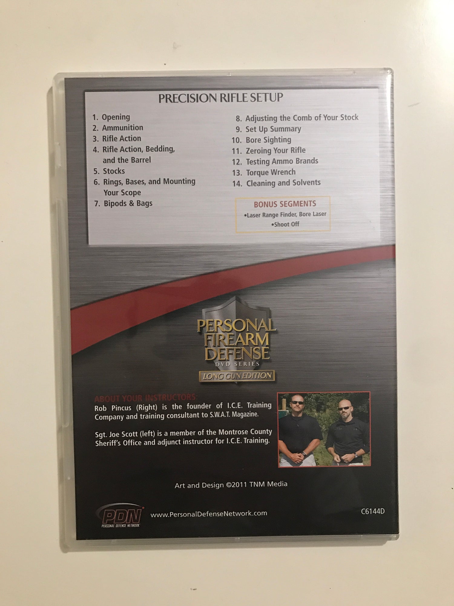 Personal Firearm Defense: Precision Rifle Setup DVD by Rob Pincus (Preowned) - Budovideos