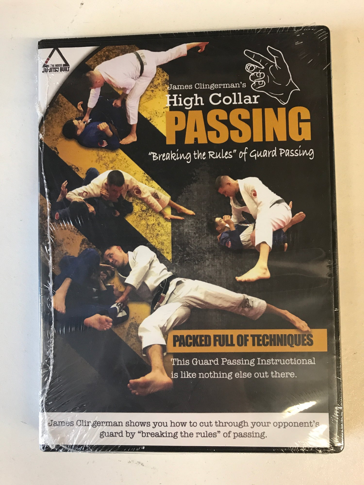 High Collar Passing “Breaking the Rules” of Guard Passing DVD by James Clingerman - Budovideos Inc