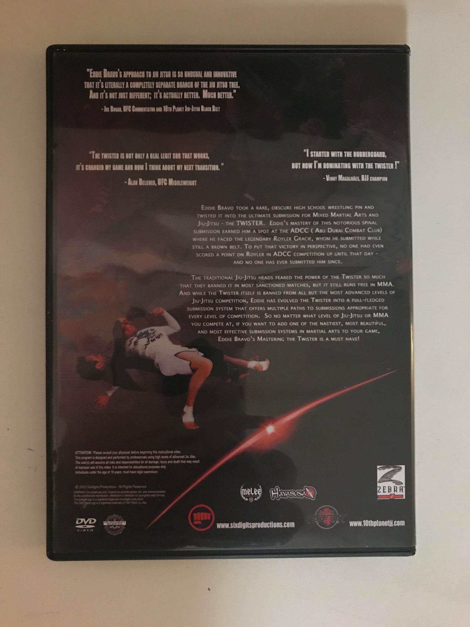 Mastering the Twister DVD by Eddie Bravo (Preowned) - Budovideos