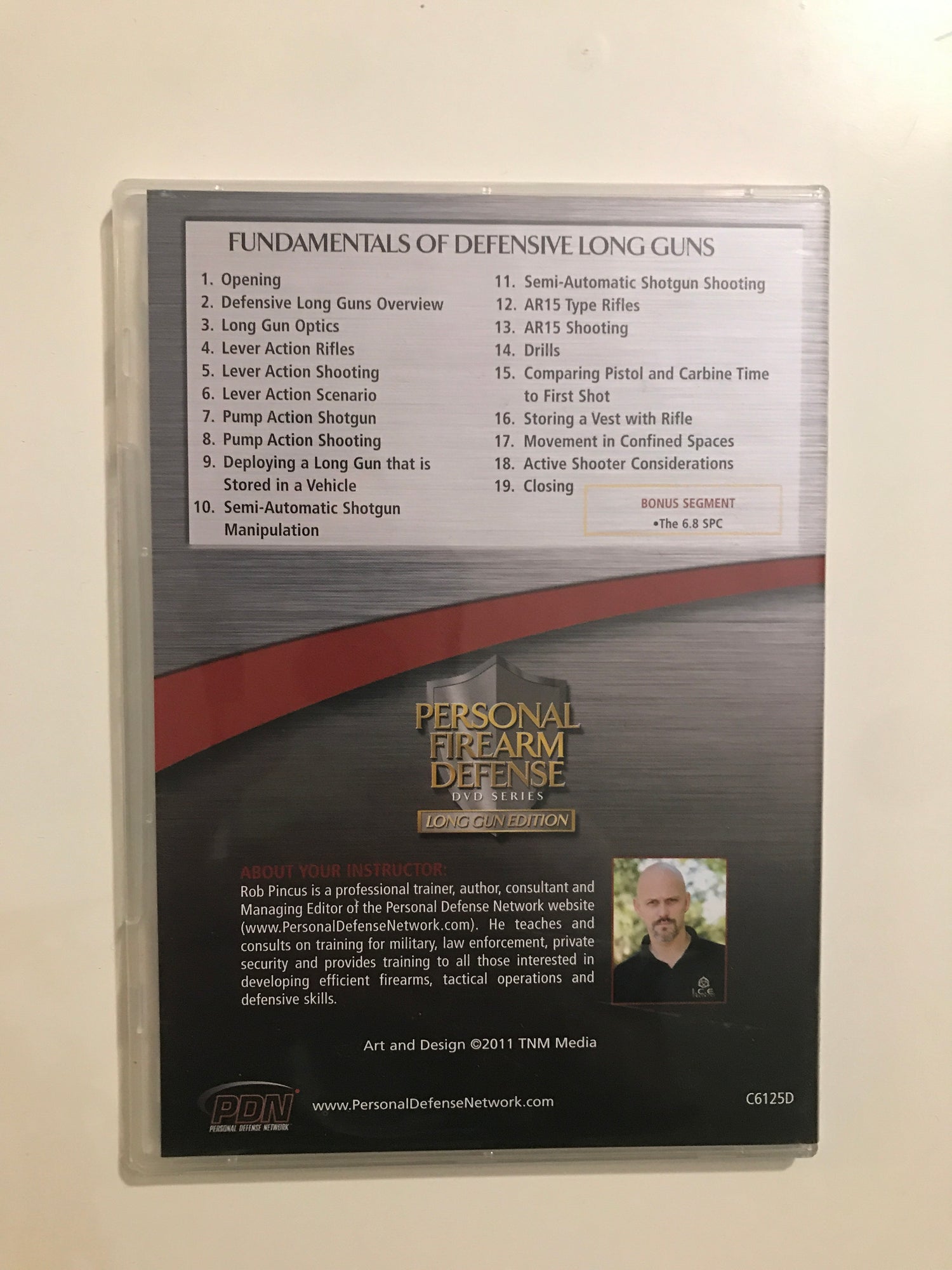 Personal Firearm Defense: Fundamentals of Defensive Long Guns DVD by Rob Pincus (Preowned) - Budovideos