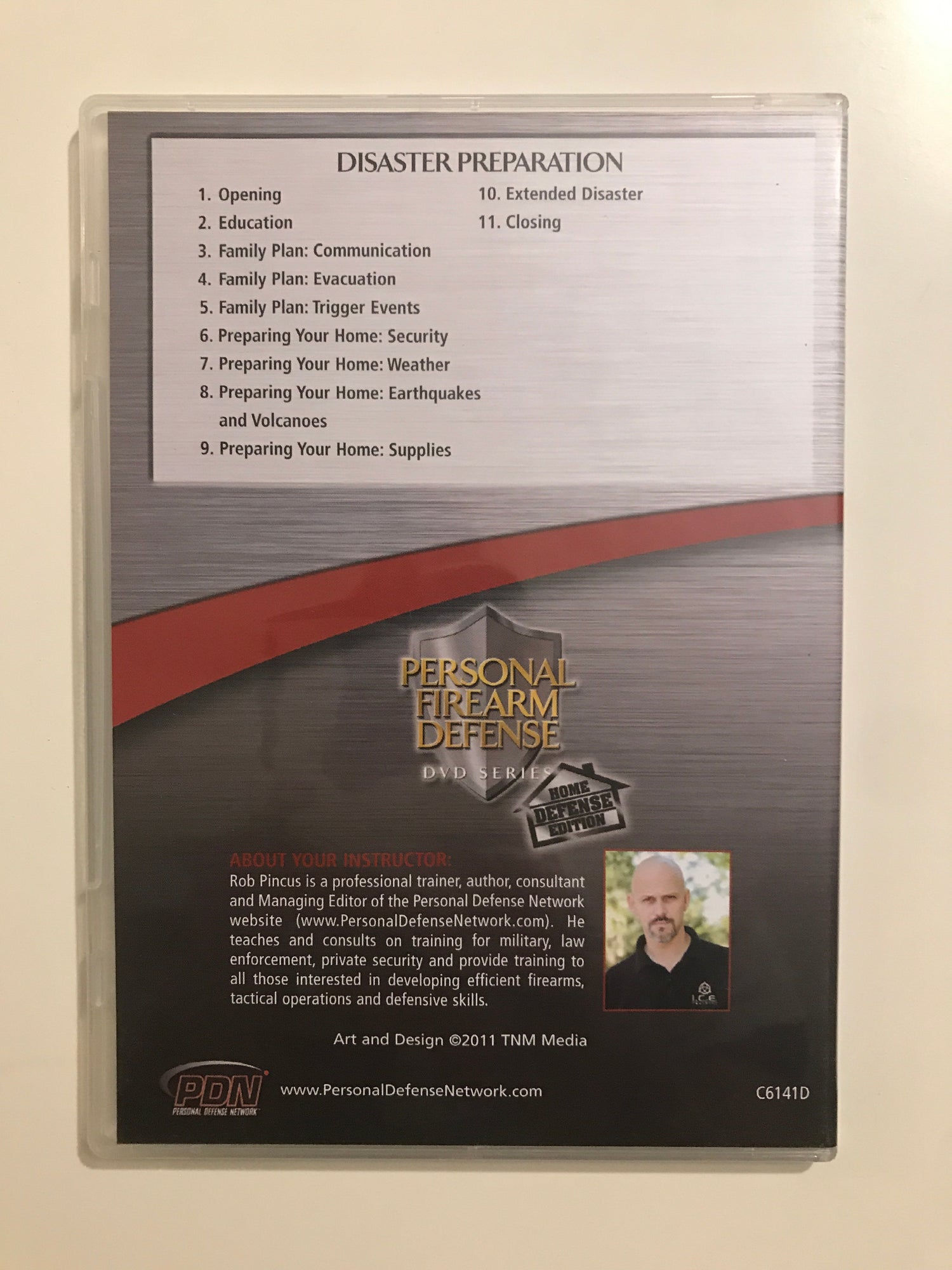 Personal Firearm Defense: Disaster Preparation DVD by Rob Pincus (Preowned) - Budovideos Inc