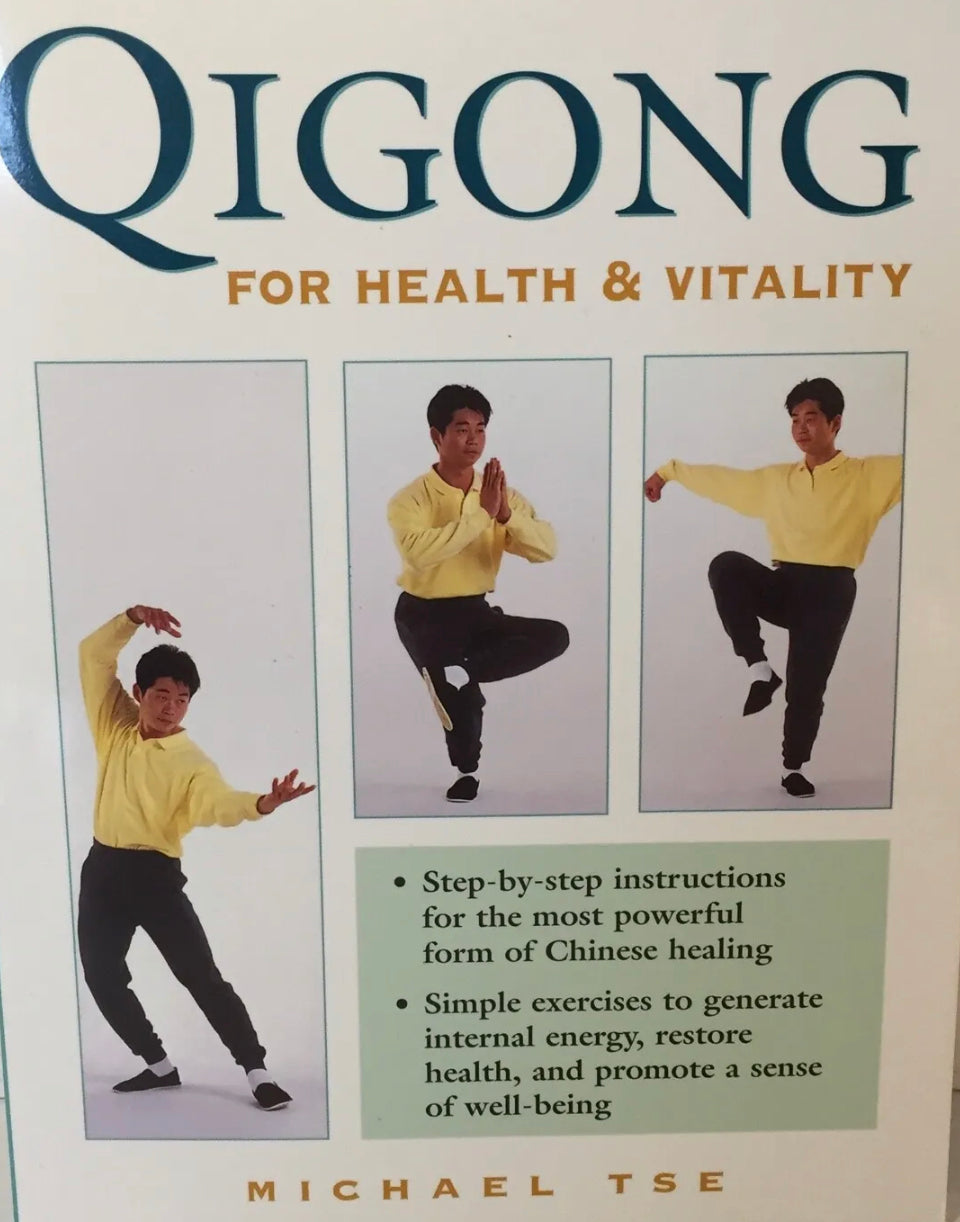 Qigong for Health & Vitality Book by Michael Tse (Preowned)