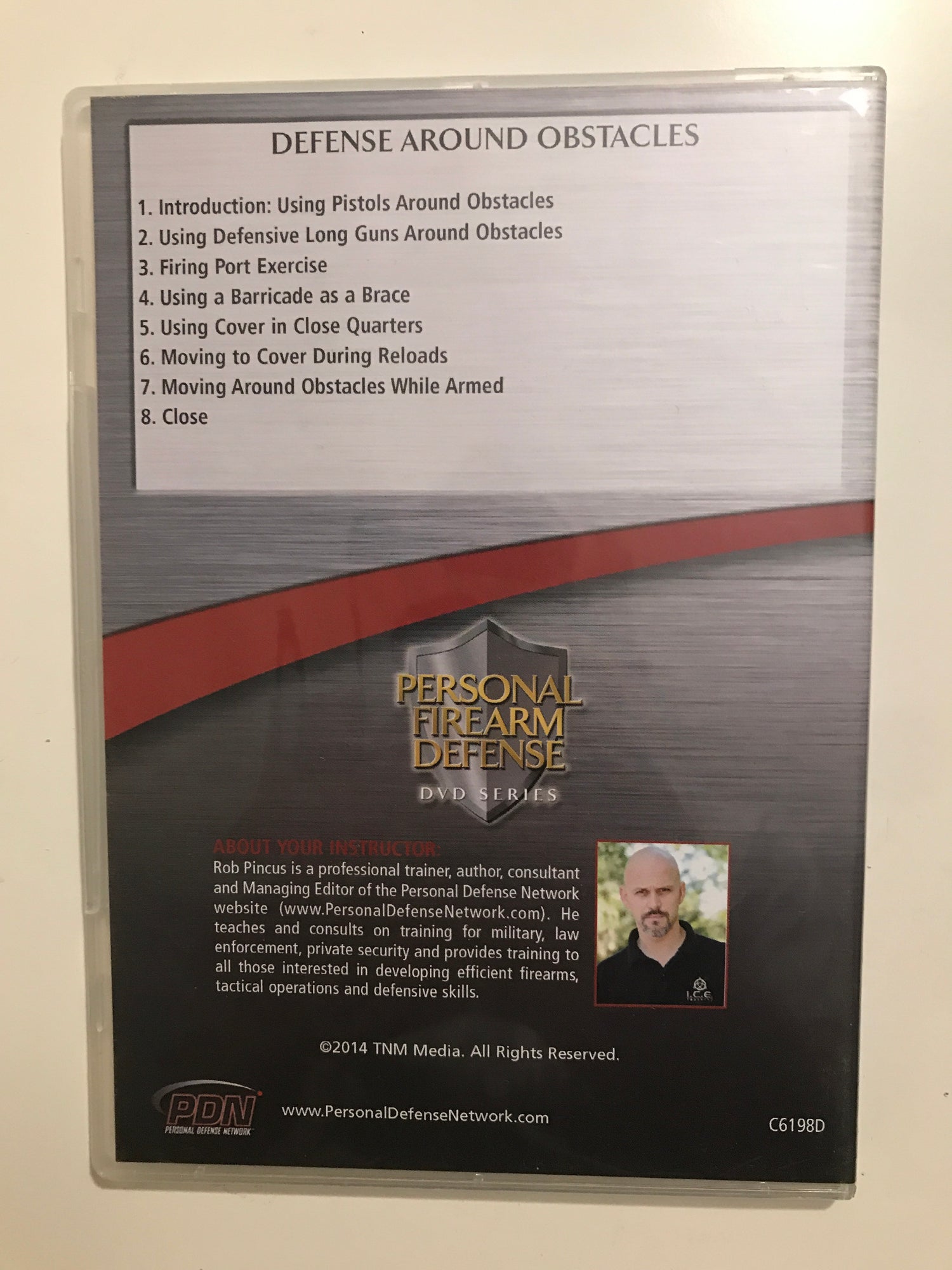 Personal Firearm Defense: Defense Around Obstacles DVD by Rob Pincus (Preowned) - Budovideos Inc