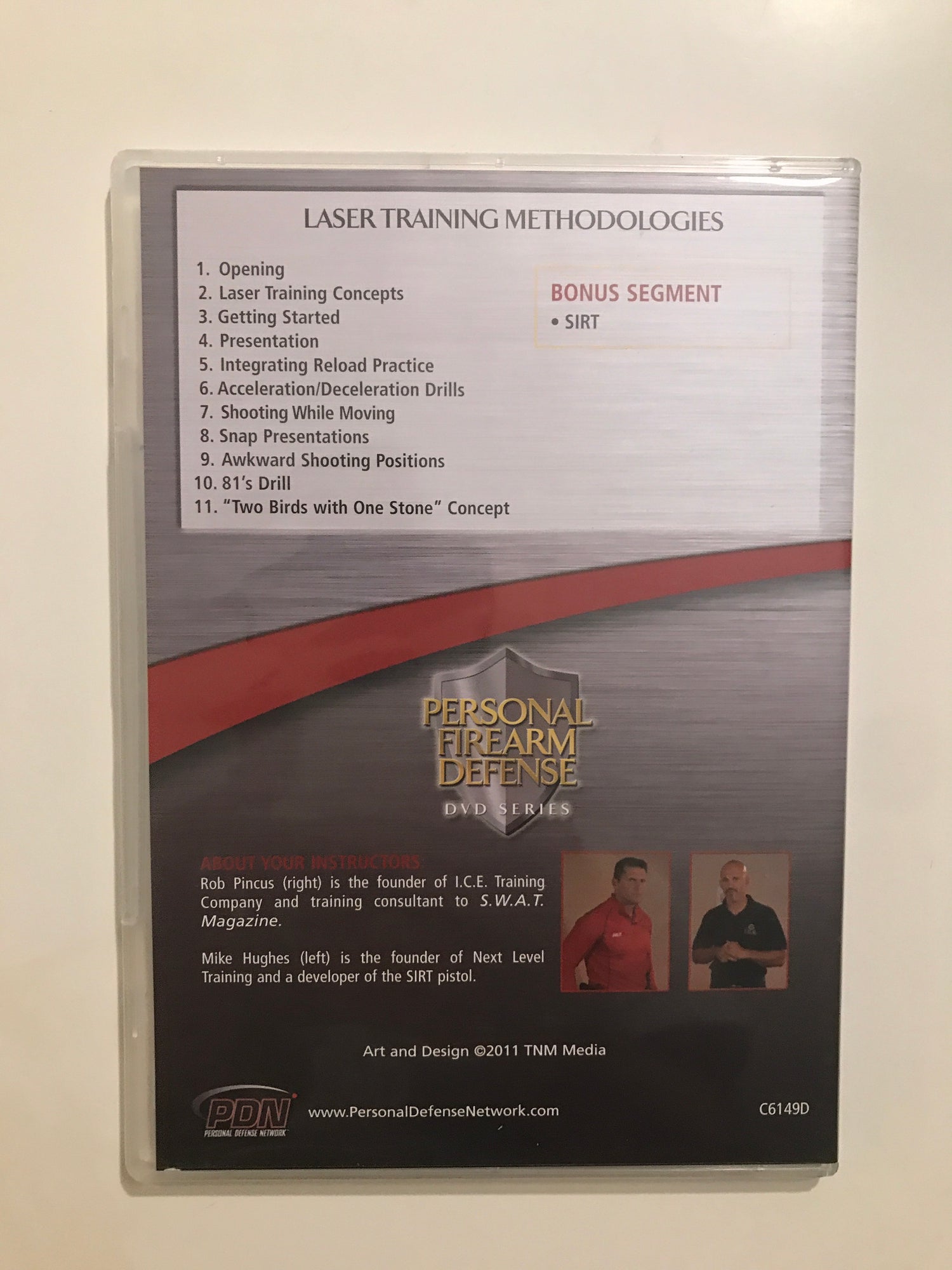 Personal Firearm Defense: Laser Training Methodologies DVD by Rob Pincus (Preowned) - Budovideos