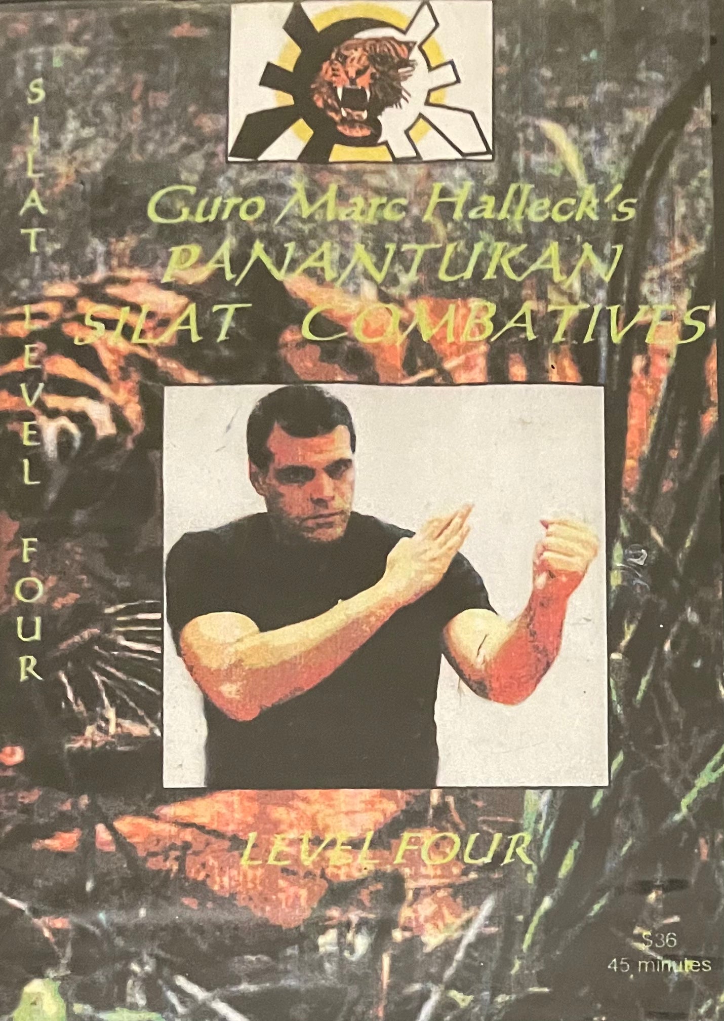 Panantukan Silat Combatives Level 4 DVD by Marc Halleck (Preowned)