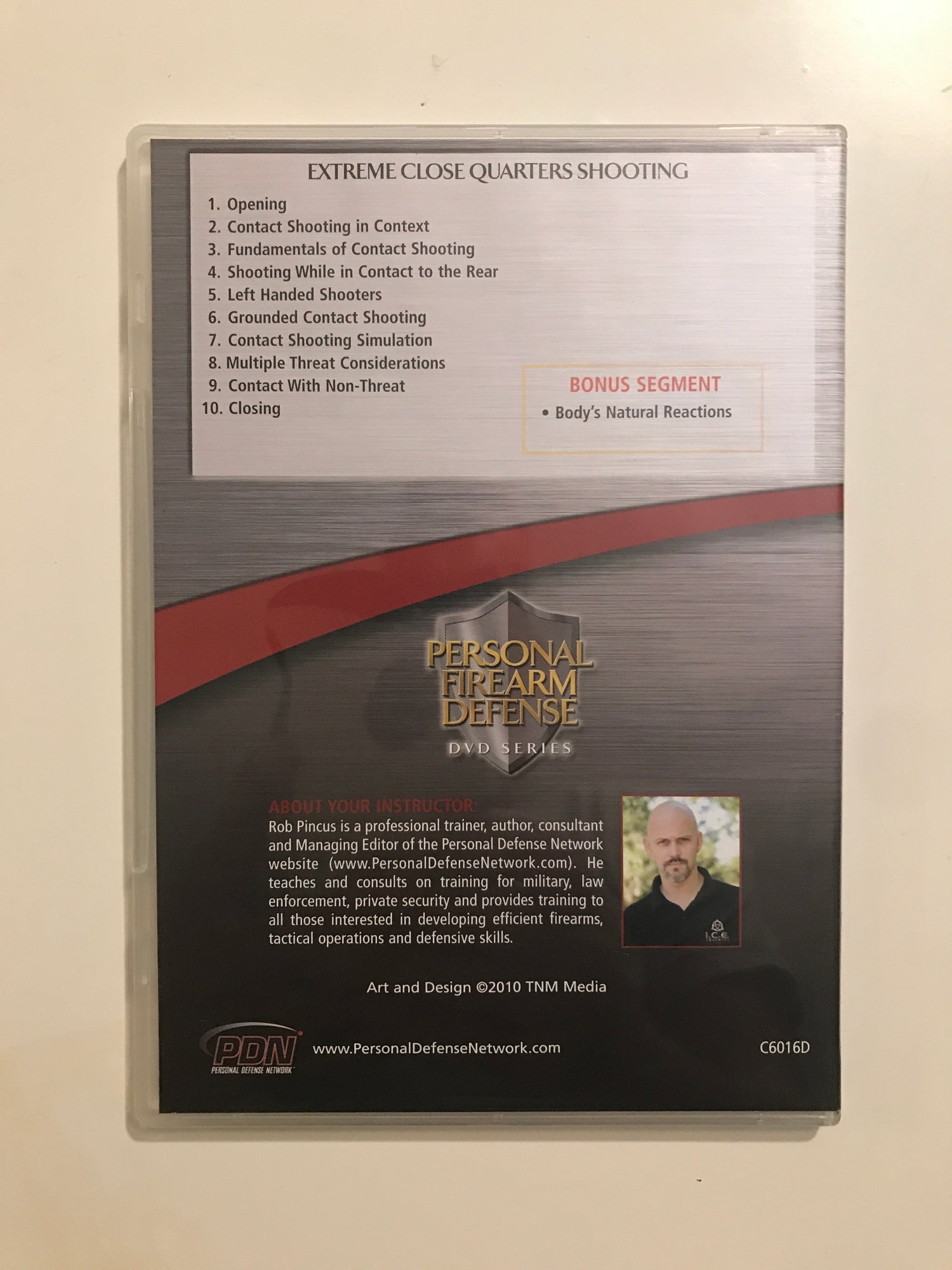 Personal Firearm Defense: Extreme Close Quarters Shooting DVD by Rob Pincus (Preowned) - Budovideos Inc