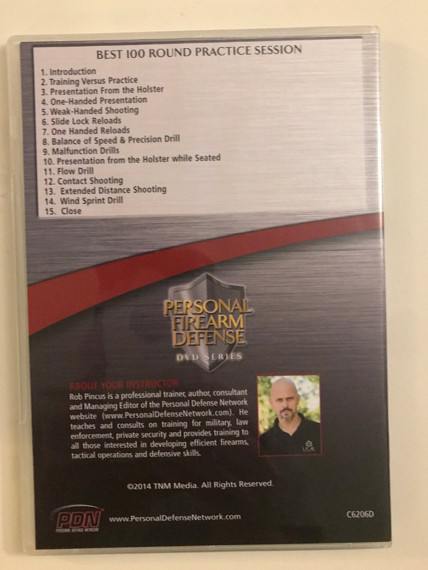 Personal Firearm Defense: Best 100 Round Practice Session DVD by Rob Pincus (Preowned) - Budovideos Inc