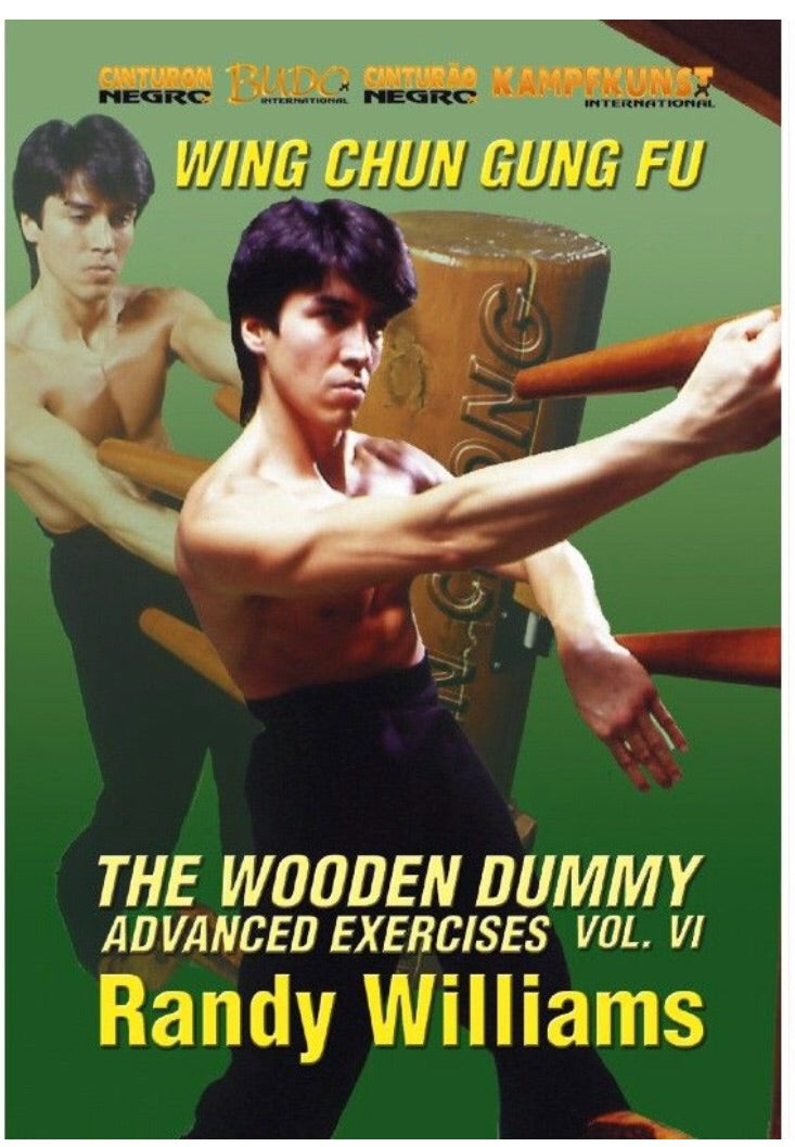 Wing Chun Wooden Dummy Form Advanced Drills DVD by Randy Williams - Budovideos Inc