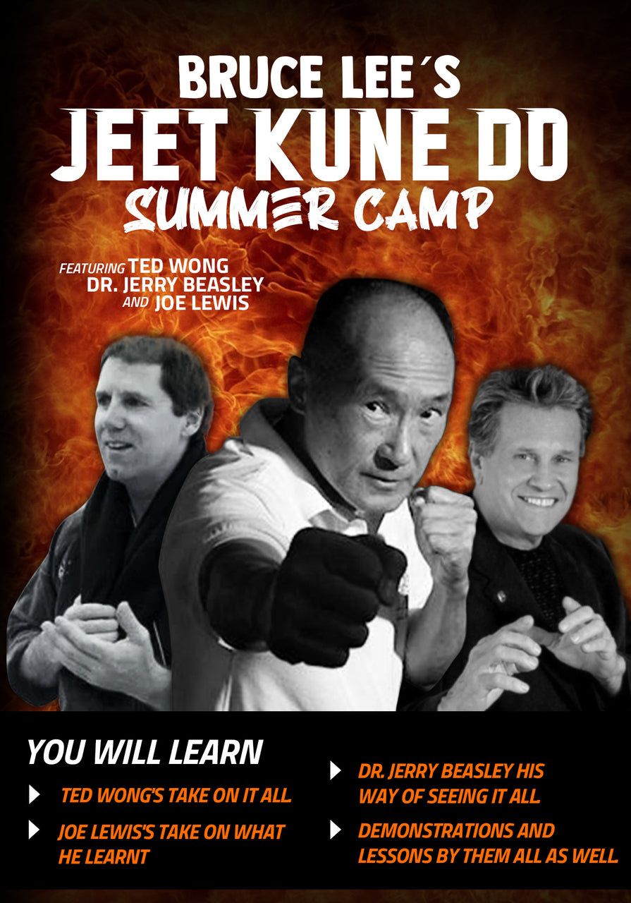 Bruce Lee's JKD Summer Camp Featuring Ted Wong, Joe Lewis and Dr. Jerry Beasley DVD - Budovideos Inc