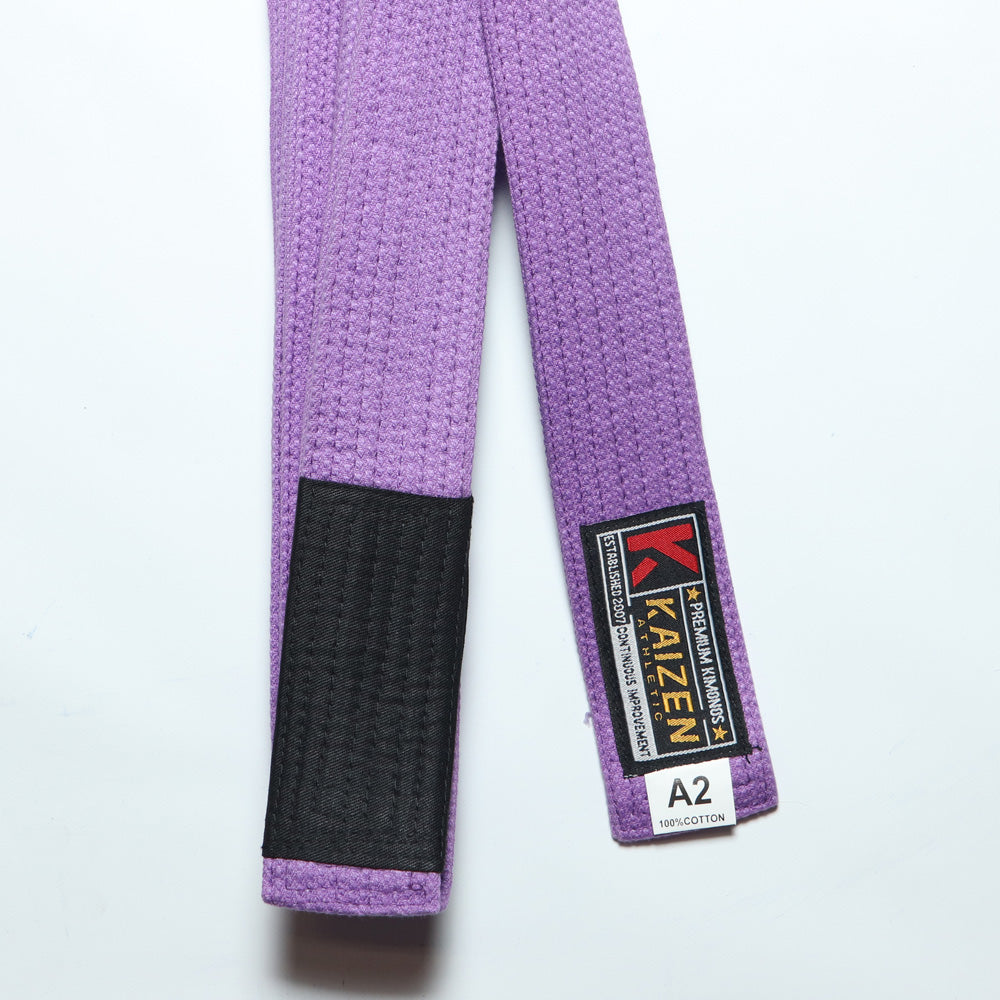 Premium BJJ Gi Belt by Kaizen Athletic - Budovideos Inc