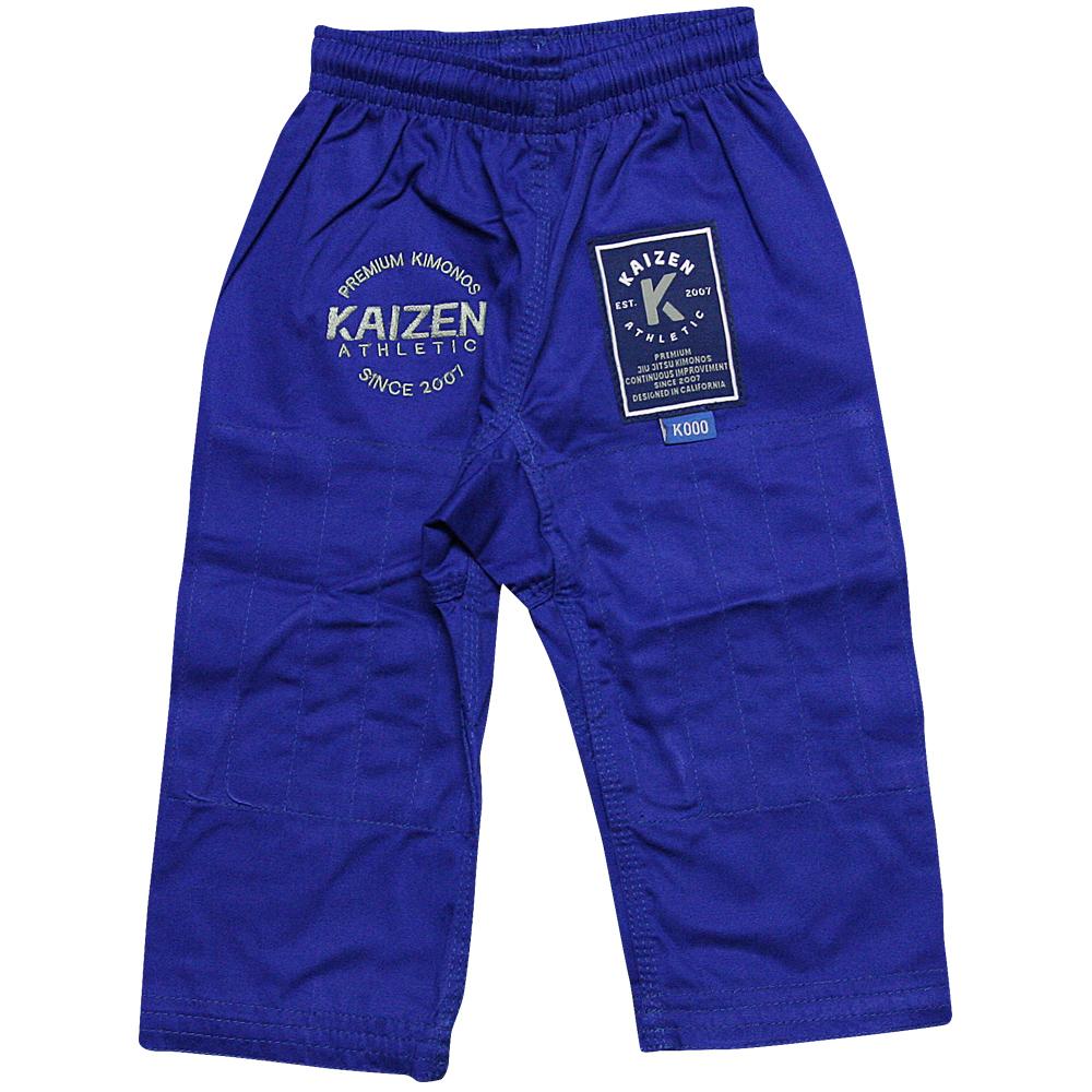 Kaizen Athletic Kid's Competitor Jiu Jitsu Kimono - BLUE - Budovideos Inc