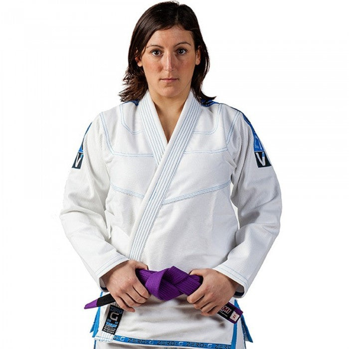 Ladies Zero G V3 Kimono - White by Tatami Fightwear - Budovideos Inc