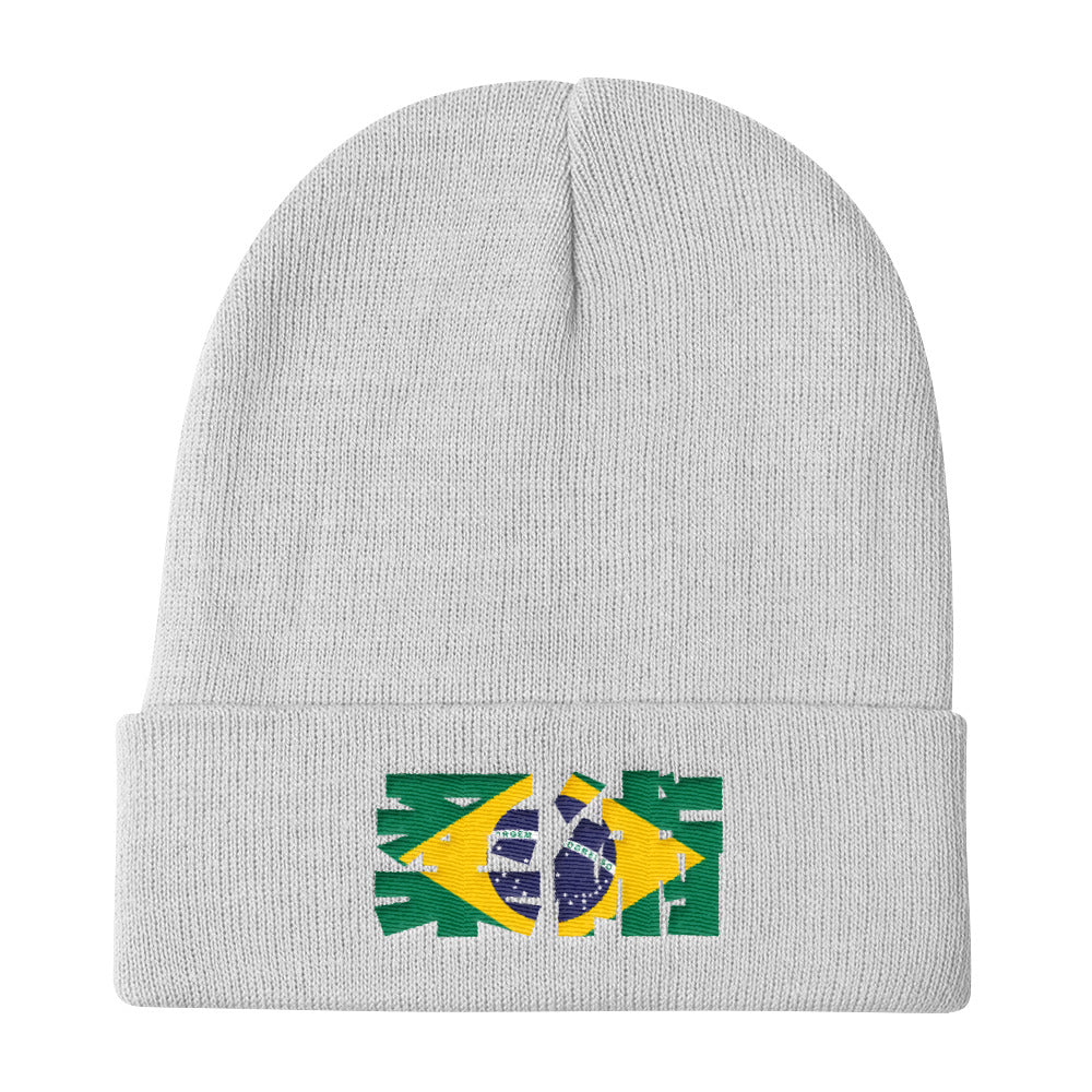 Jiu Jitsu De Brazil Knit Beanie - Budovideos Inc