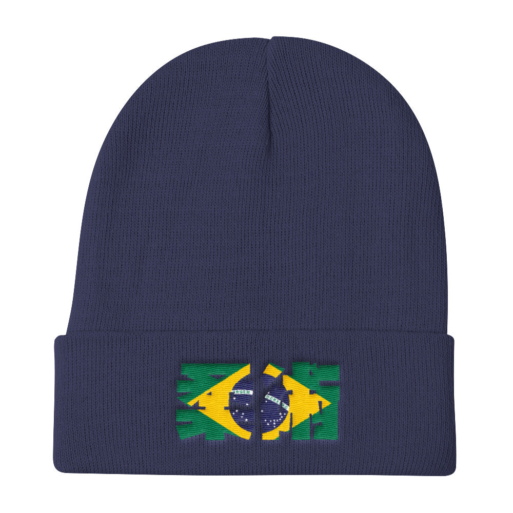 Jiu Jitsu De Brazil Knit Beanie - Budovideos Inc