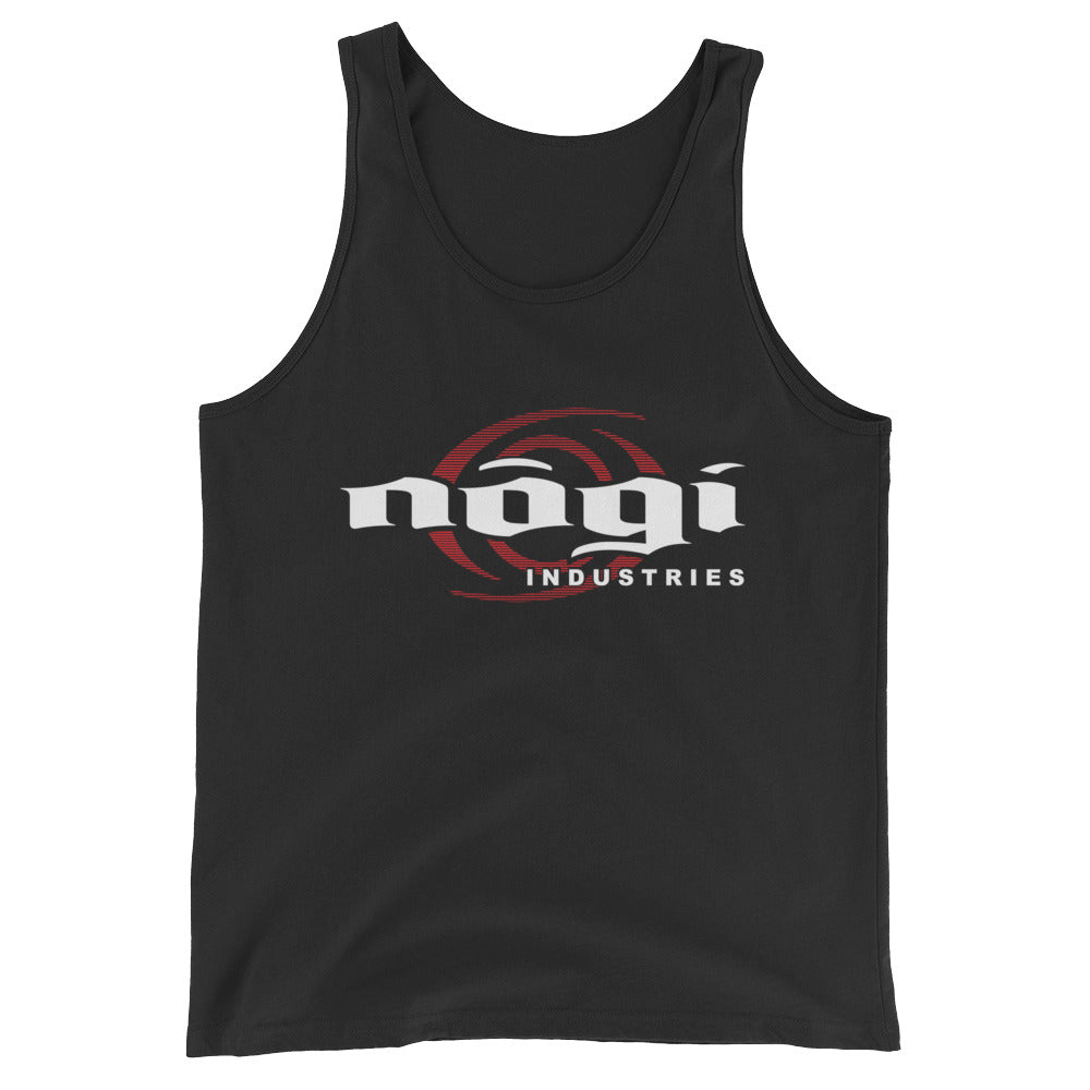 NoGi Industries Stripes Dark Unisex  Tank Top - Budovideos Inc