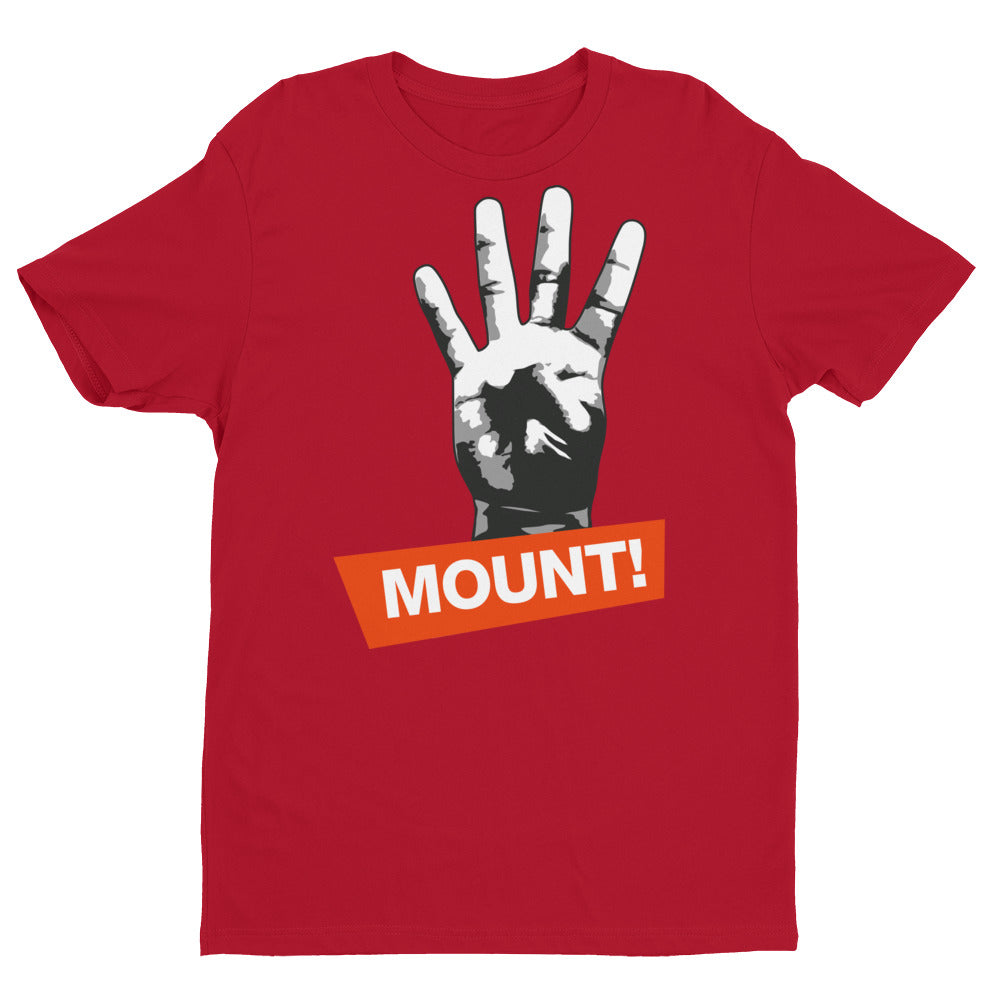 4 Points for the Mount Short Sleeve Brazilian Jiu Jitsu T-shirt - Budovideos Inc