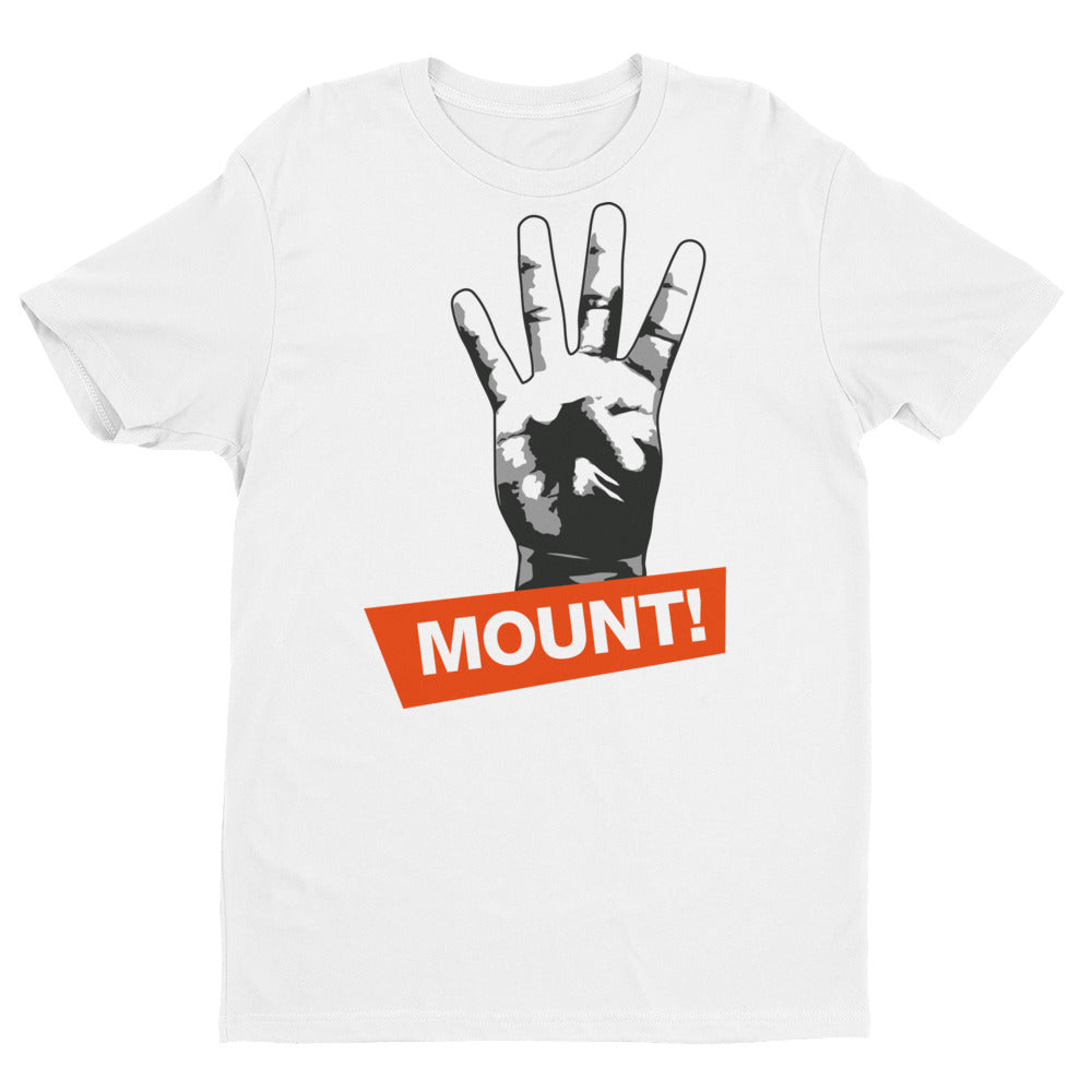 4 Points for the Mount Short Sleeve Brazilian Jiu Jitsu T-shirt - Budovideos Inc