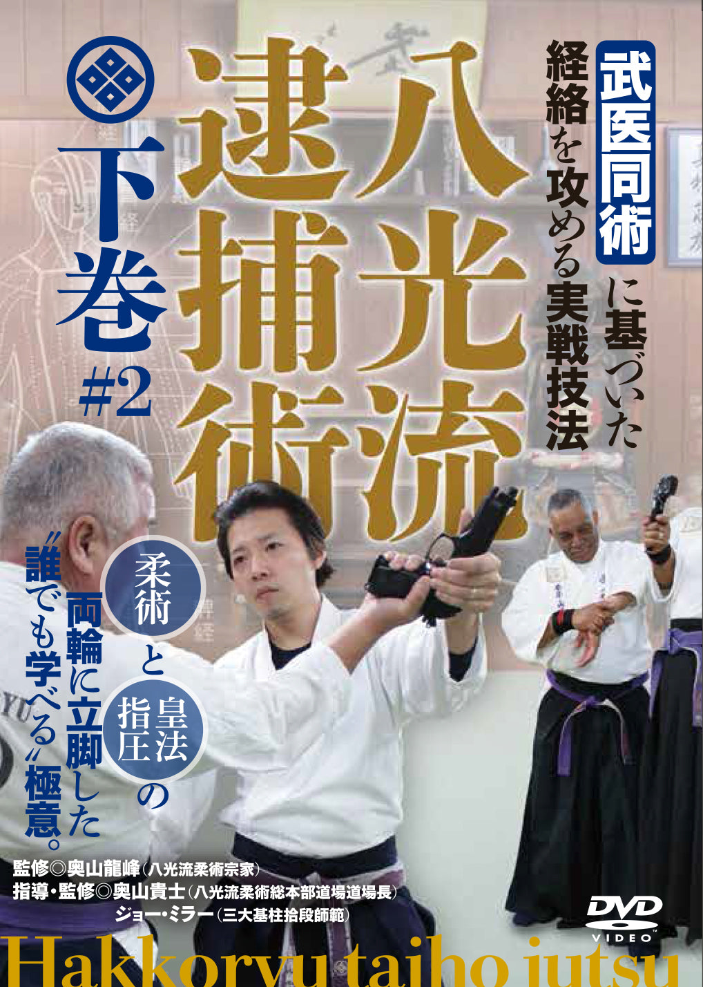 Hakko Ryu Taiho Jutsu Vol 2 DVD - Budovideos Inc