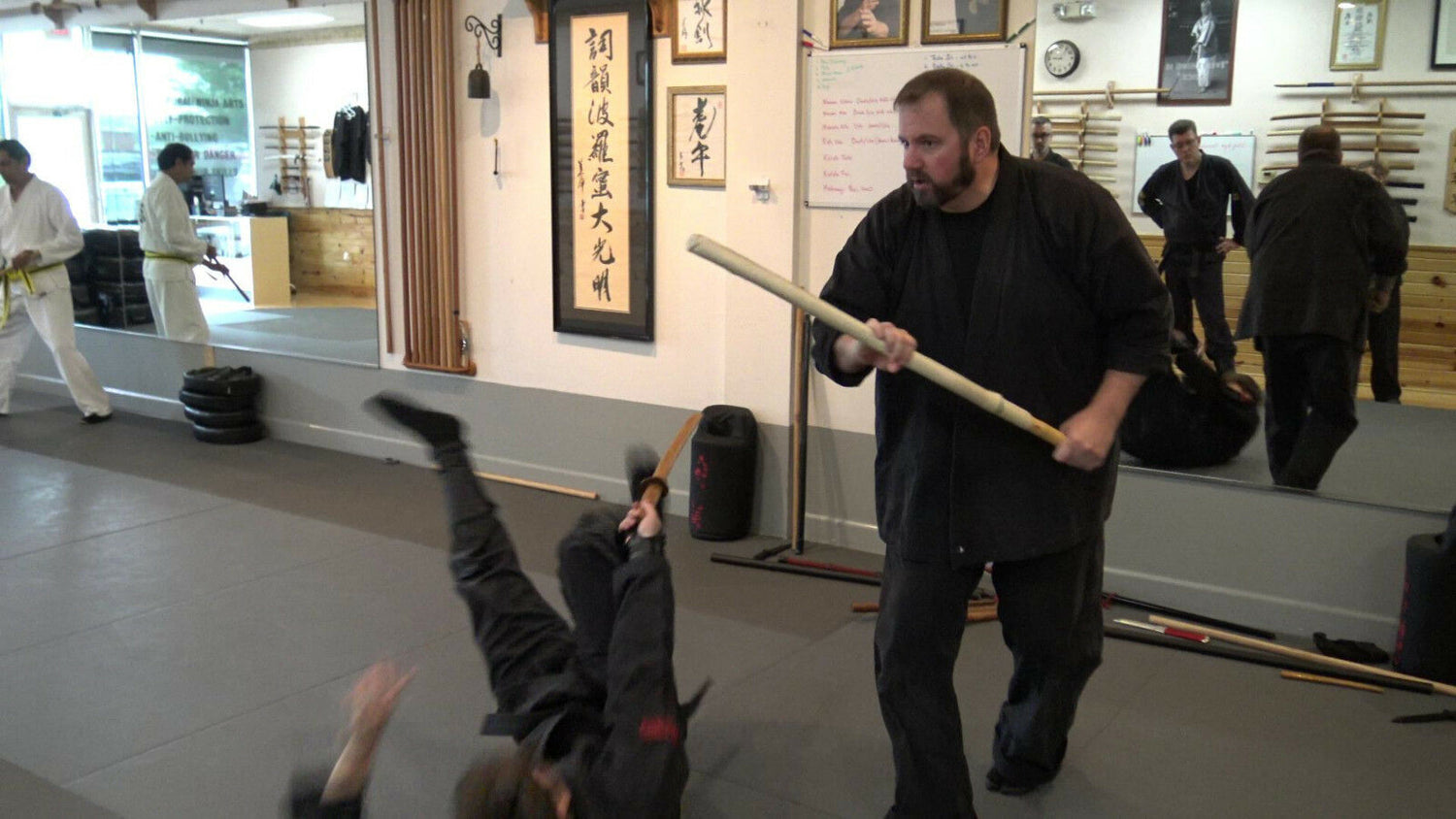 Hanbo Short Staff of the Ninja DVD with Todd Norcross - Budovideos Inc