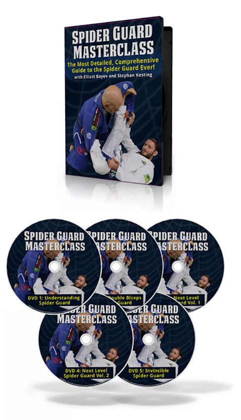 Spider Guard Masterclass 5 DVD Set with Elliott Bayev & Stephan Kesting - Budovideos Inc