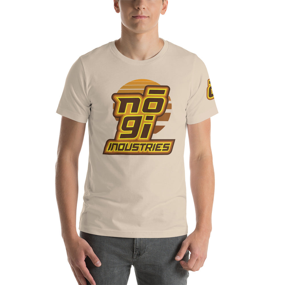 '7four Brown Unisex T-Shirt by Nogi Industries