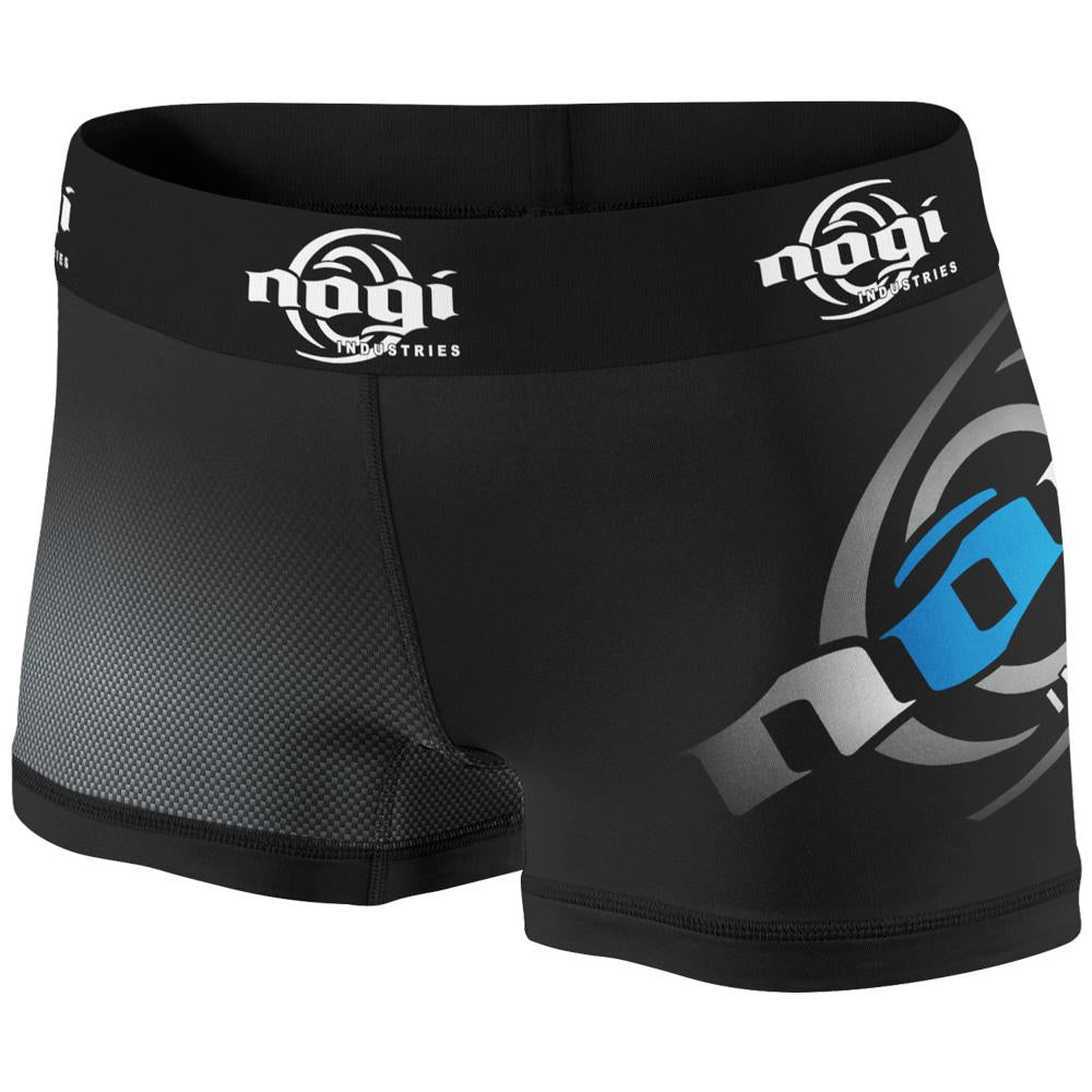 Nogi Vale Tudo Shorts Black and Blue - Budovideos Inc