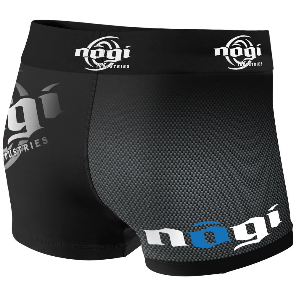 Nogi Vale Tudo Shorts Black and Blue - Budovideos Inc