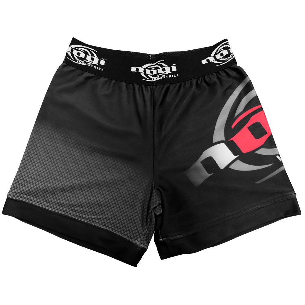 Nogi Vale Tudo Shorts Black and Red - Budovideos Inc