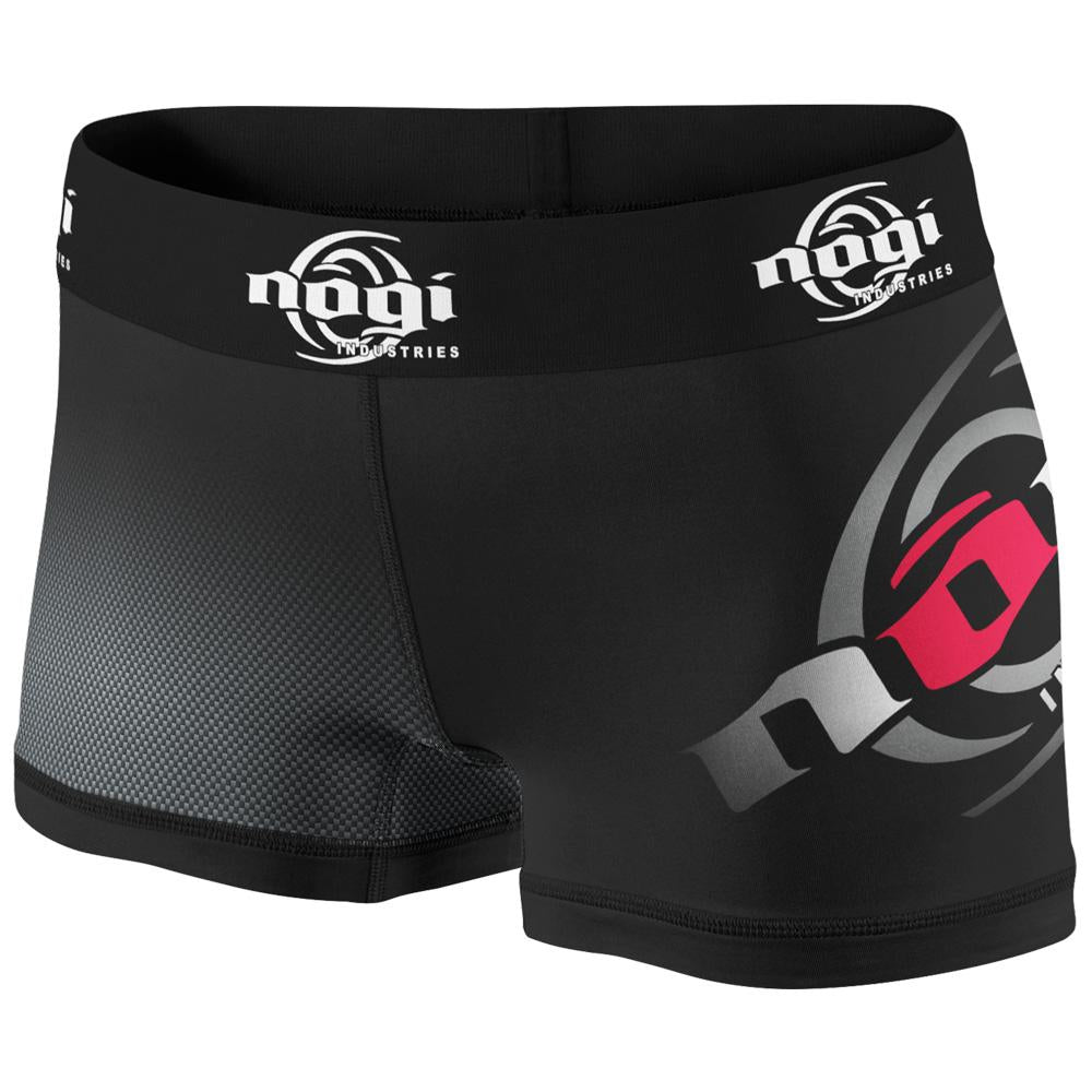 Nogi Vale Tudo Shorts Black and Red - Budovideos Inc