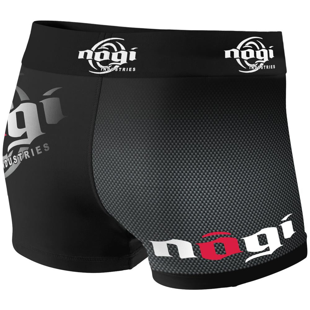 Nogi Vale Tudo Shorts Black and Red - Budovideos Inc