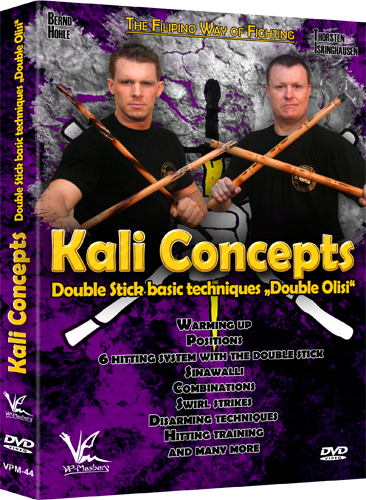 Kali Concepts Double Stick Basic Techniques Double Olisi DVD - Budovideos Inc