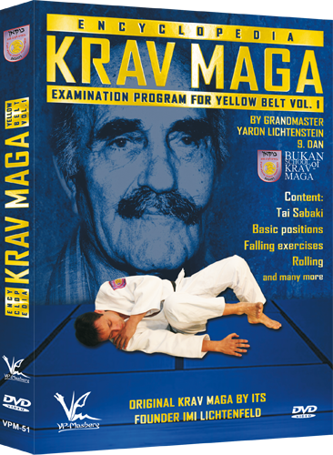 Krav Maga Encyclopedia Examination Program for Yellow Belt Vol 1 DVD by Yaron Lichtenstein - Budovideos Inc