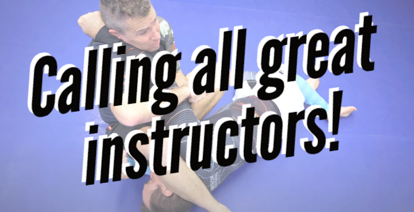 Calling all great instructors!