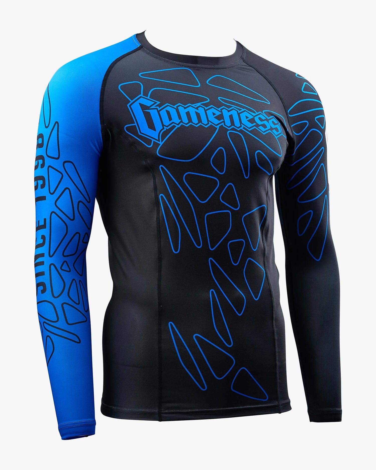 Men's Long Sleeve Pro Rank Rash Guard by Gameness (5 Colors)