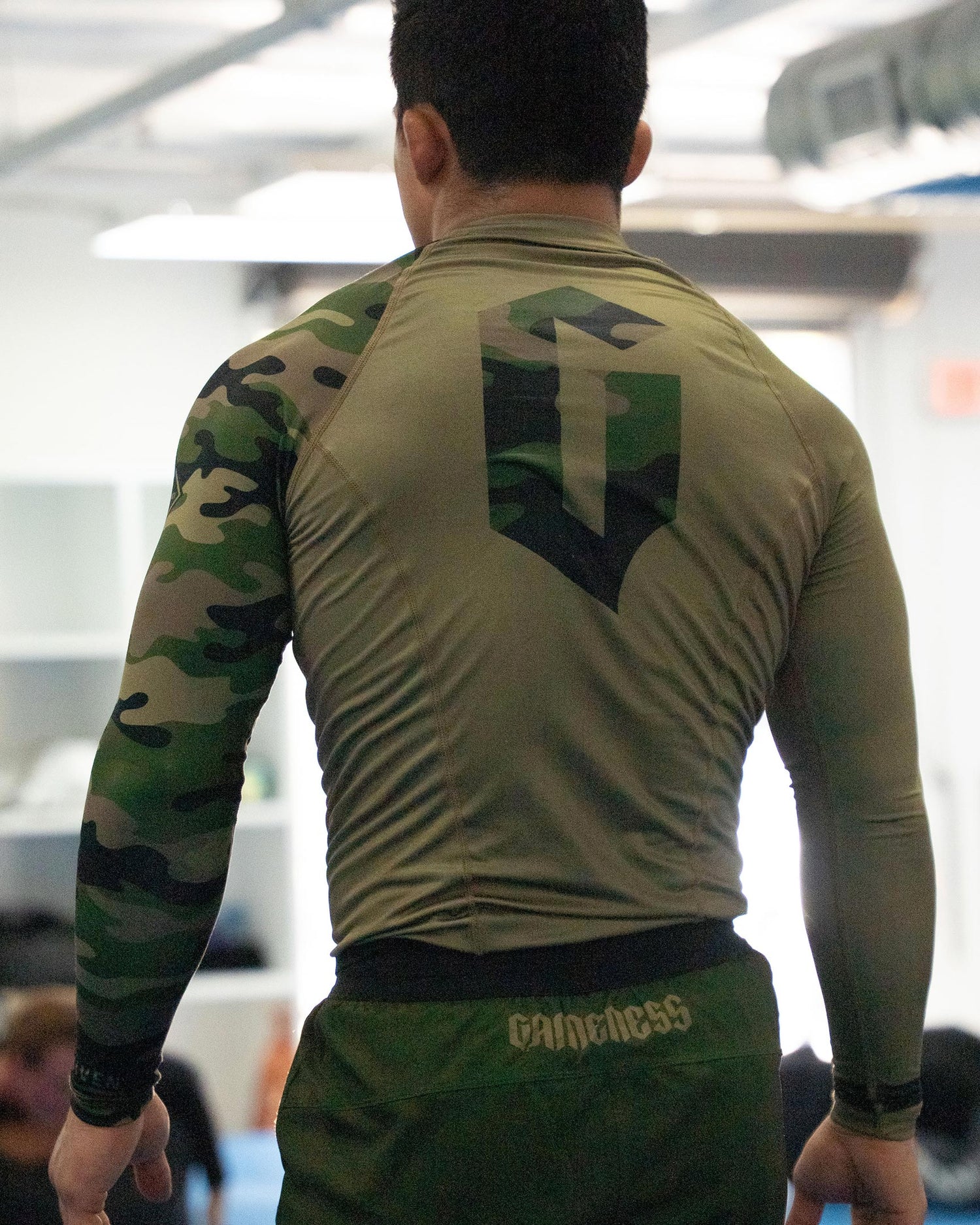 Men's Combate Long Sleeve Rash Guard by Gameness