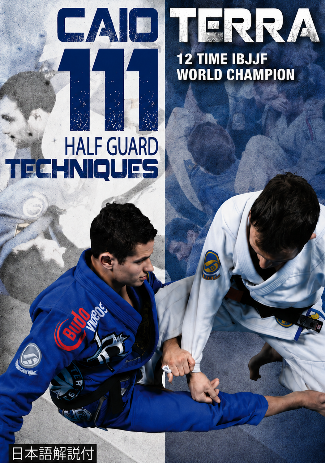 111 Half Guard Techniques 3 DVD Set with Caio Terra