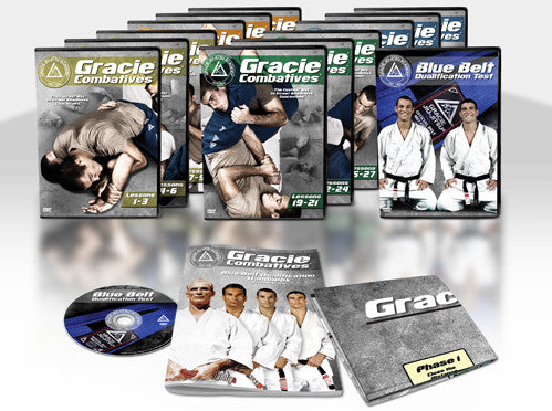 Gracie Combatives 13 DVD Set by Gracie Academy (Preowned)