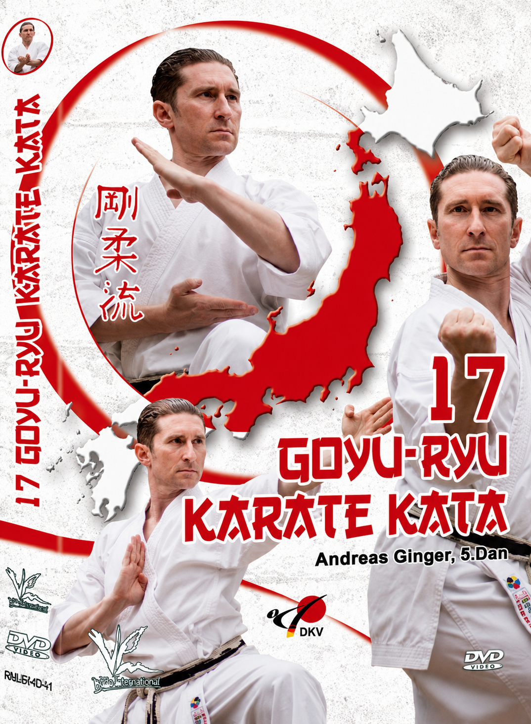17 Goju-Ryu Karate Kata DVD By Andreas Ginger
