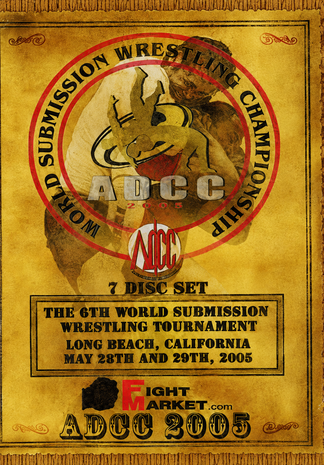 2005 ADCC in USA Complete 7 DVD Set